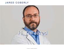 Tablet Screenshot of jaredcoberly.com